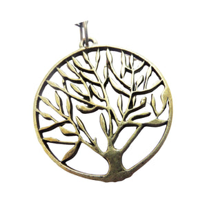 Breloc de Chei Bronz Antic Cadou Domni Barbati Copacul Vietii Tree of Life