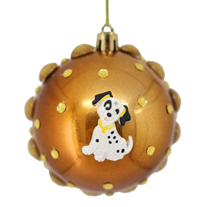 Set Globuri de Craciun Disney pentru Copii Brad Pom Pongo Catelul 101 Dalmatieni 4 buc 8 cm Fete