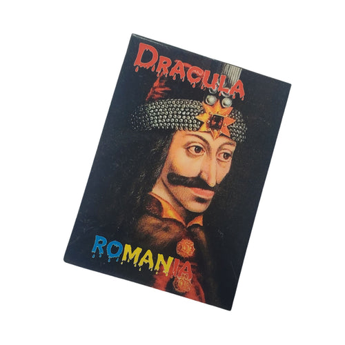 Magnet Decorativ de Frigider cu Romania Suvenir Vlad Tepes Dracula