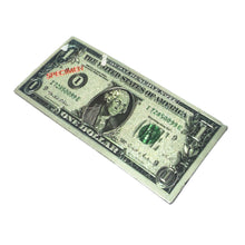 Încărcați imaginea în Galerie, Magnet Decorativ de Frigider Suvenir Bacnota de 1 Dolar American USA Specimen