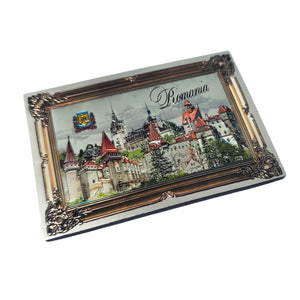 Magnet Decorativ de Frigider Tablou  Romania Suvenir Castele Diverse II Dracula traditional