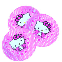 Încărcați imaginea în Galerie, Farfurii din Carton Disney de Petrecere Party Copii Set 10 buc Pisicuta Hello Kitty Pink Heart 19 cm Aniversari Copii