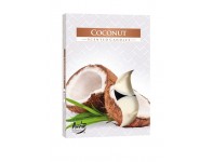 Set 6 lumanari parfumate pastila Nuca Cocos Coconut LUM-0005
